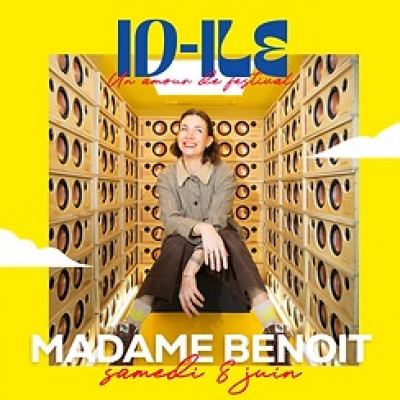 Talent RAJE : Madame Benoit et son electro pop ID-ILEique au micro de Pierre Avril